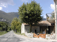 Vue du gîte Les Lézards à Jonchères-en-Diois (Drôme)